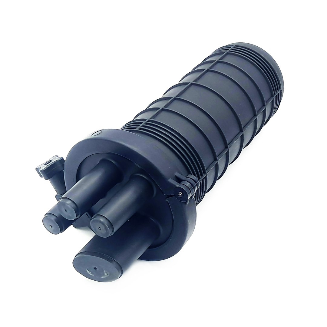 FIBERM Mufa światłowodowa 24/48J 3xIN 1x OVAL zestaw z 1x Tacka FSTR-Z1 (max. 2 tacki)