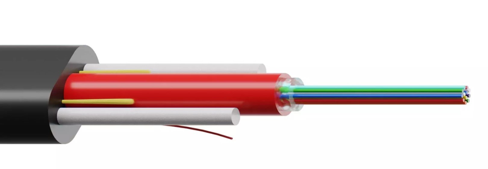 FIBRAIN Kabel światłowodowy AERO-AS 48J 4T12F 4000N