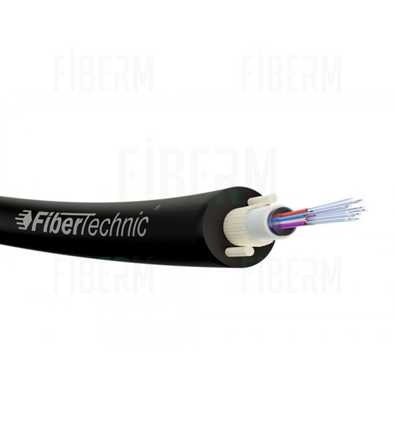 Fibertechnic Kabel światłowodowy Z-XOTKtcdDb 8J 1,2kN, jednotubowy, średnica 5,5mm