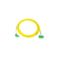 Fiberm Gold Multipatchcord 12x SCA/APC - 12x SC/APC 12m Single mode włókno G657A