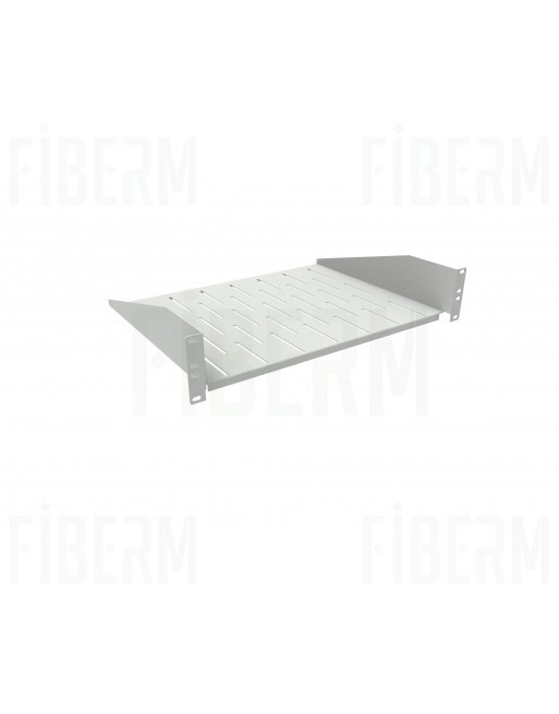 FIBERM 19'' Rack Shelf 2U 350mm Gray for SZW Cabinets