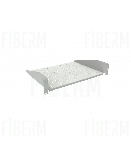 Ράφι RACK 19'' 2U 350mm Γκρι για Ντουλάπες SZW FIBERM