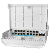 MikroTik netPower 15FR CRS318-1Fi-15Fr-2S-OUT 16x RJ45 100Mb/s, 2x SFP