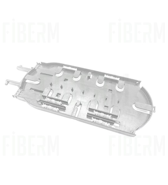 FIBERM Glasfaser-Tray Z2 12/24 Splices für FSC-48/96F-4IN-1OV Muffenbox