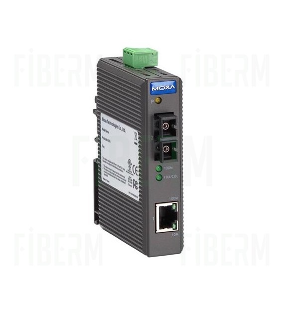 MOXA IMC-21-M-SC Media Converter RJ-45 to Multimode Fiber SC connector