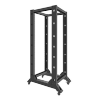 FIBERM Open RACK 19'' stojący 32U głębokość 800mm czarny