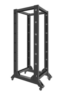 FIBERM Open RACK 19'' stojący 32U głębokość 800mm czarny