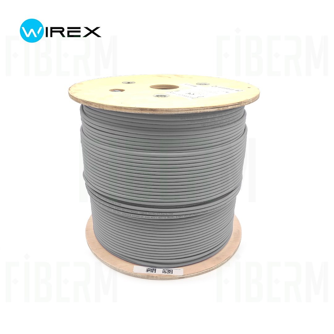 WIREX Instalacijski Kabel F/UTP CAT6 PVC Eca 500m rola WIC-6-FU-PEC-50-GY