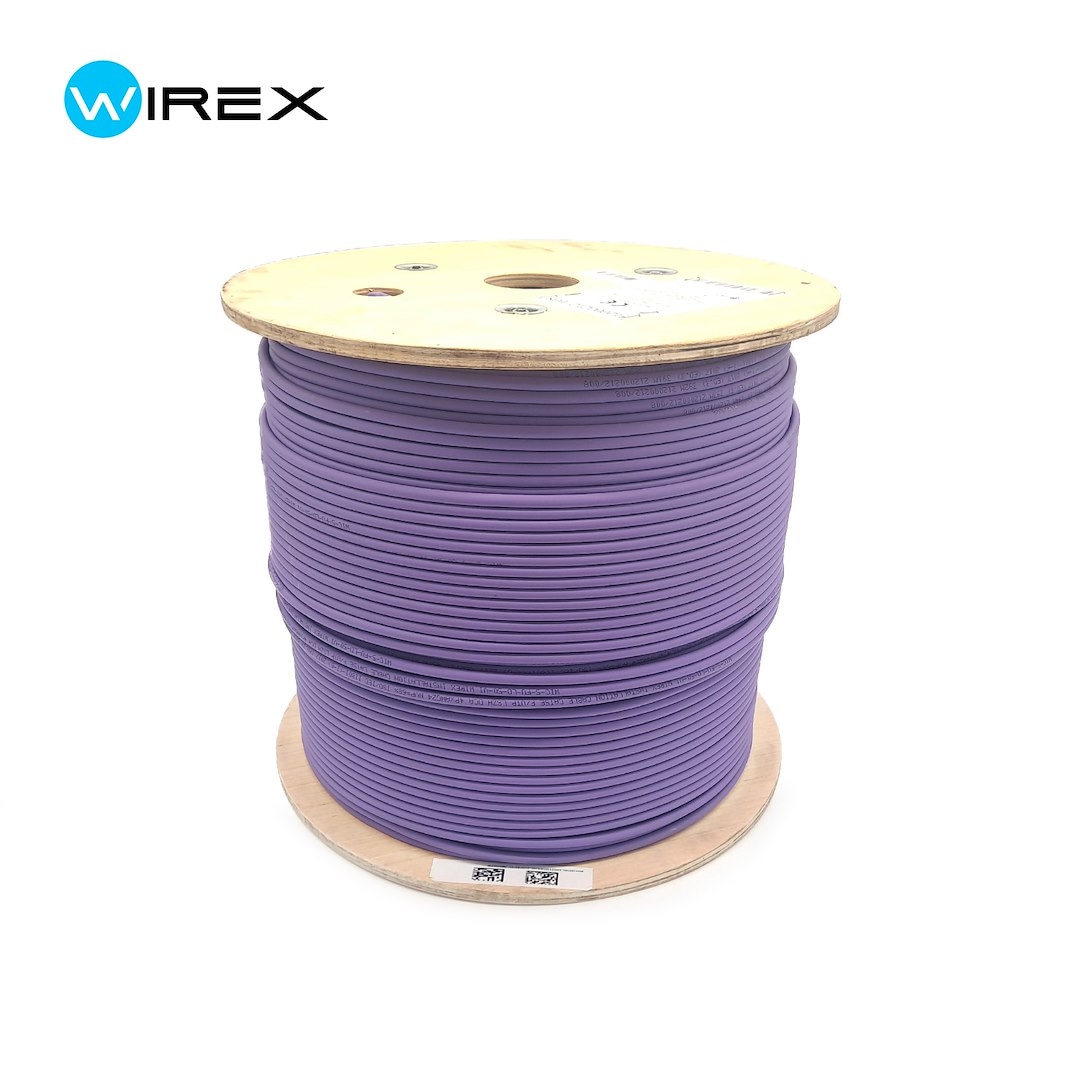 WIREX Kabel instalacyjny F/UTP CAT5E LSOH / Dca rolka 500metrów WIC-5-FU-LD-50-VI