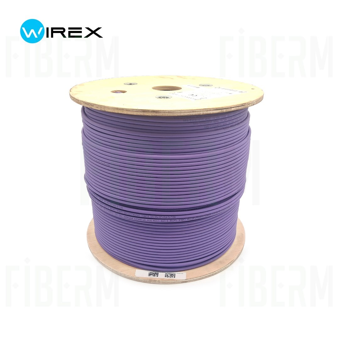 WIREX Installationskabel F/UTP CAT5E LSOH / Dca 500m Rolle WIC-5-FU-LD-50-VI