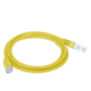 WIREX Patchcord CAT5E UTP LSOH snag-proof 0,5m żółty WPC-5-U-LS-05-YE