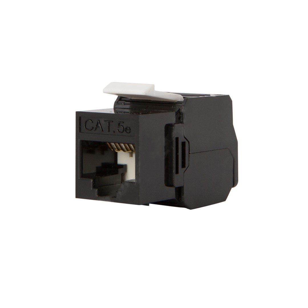 WIREX Keystone CAT5E UTP samozaciskowy / beznarzędziowy WKE-5-U-TL-BL