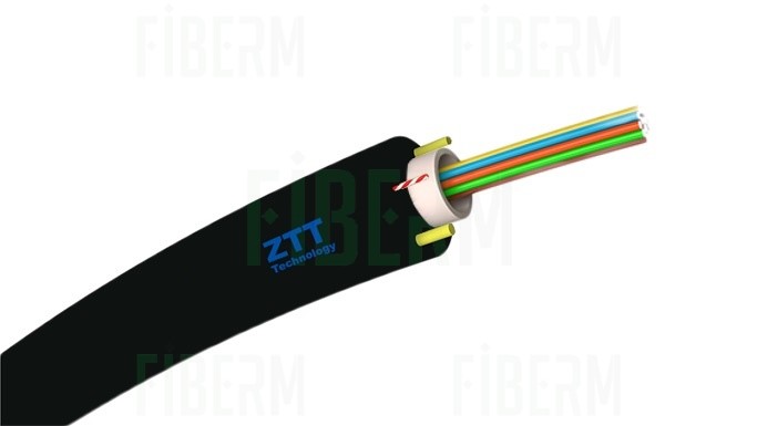 ZTT Kabel światłodowy uniwersalny 2J Light 0,8kN, jednotubowy, średnica 4,5mm