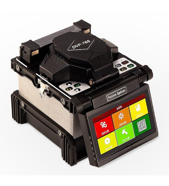 DVP Spawarka światłowodowa DVP-765 z centrowaniem do rdzenia + nóż + akcesoria/zestaw