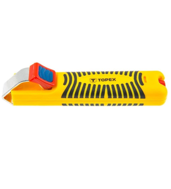 TOPEX Ściągacz izolacji do kabli okrągłych