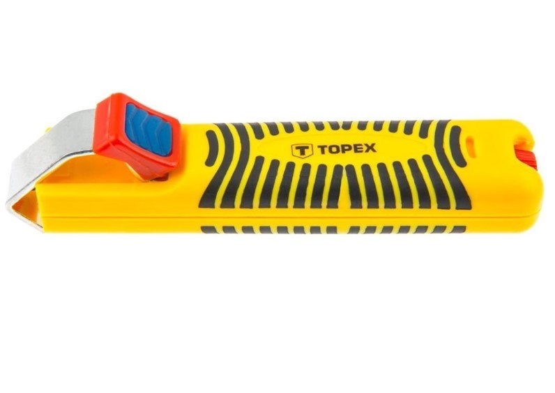 TOPEX Ściągacz izolacji do kabli okrągłych