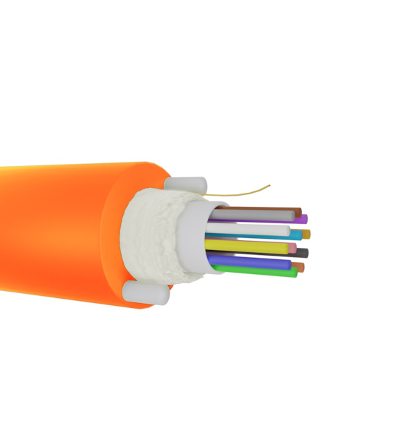 SYNAPTIC Kabel światłowodowy DAC Z-XOTKtcdDb 12J 1kN, jednotubowy, średnica 5,5 mm