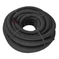 Rura karbowana prosta AROT  fi 110mm odcinek 6m, kolor czarny