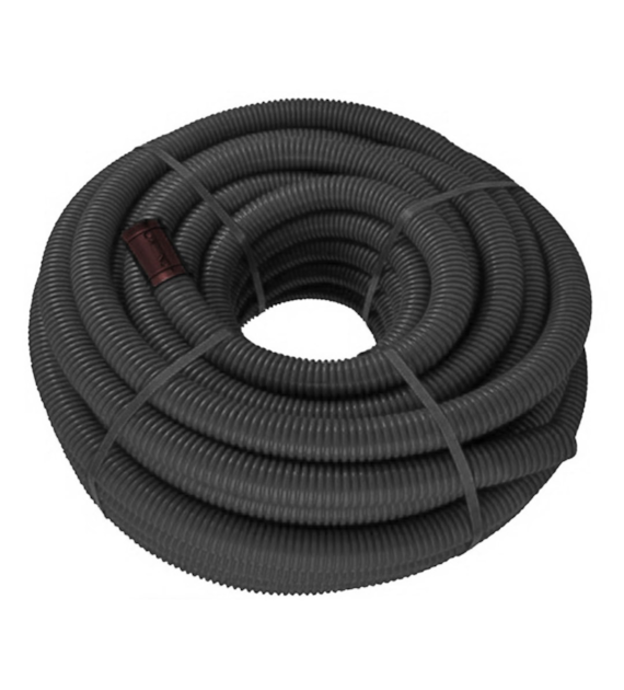 Rura karbowana prosta AROT  fi 110mm odcinek 6m, kolor czarny