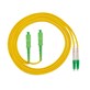 FIBERM Patchcord SC/APC-LC/APC 10m Single Mode Duplex G652D vlákno 2