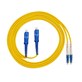 FIBERM Patchcord SC/UPC-LC/UPC 10m Single Mode Duplex Faser G652D 3