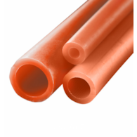 Mikrorurka HDPE fi 16/12mm pomarańczowa z pilotem - krążek 100 metrów