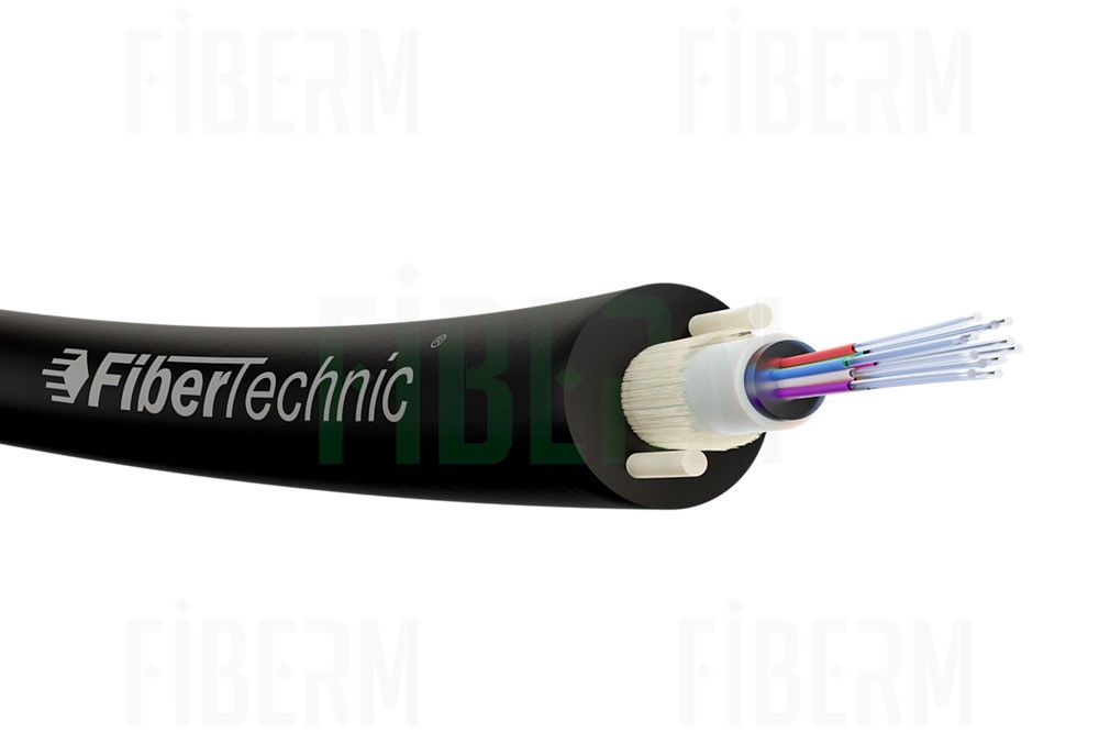 Fibertechnic Mini ADSS Optický kabel Z-XOTKtcdDb 2J 0