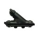 Three-way Connector for 40mm Pipe Split