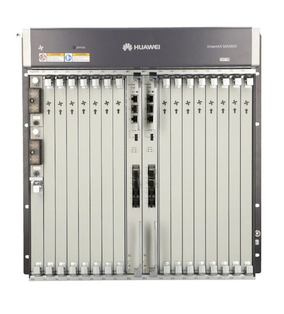 Huawei MA5800 X15 OLT 10GE, Zasilanie DC, 2x MPLA, 2x PILA