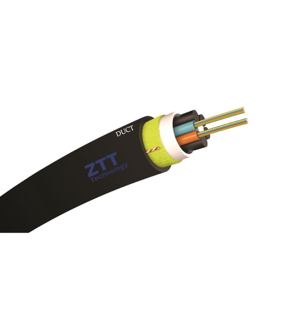 ZTT Kabel światłowodowy kanalizacyjny DUCT 72J (6T12F) 1200N, średnica 6,8mm