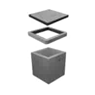 Cable Well SK-1 Κατηγορία B125 Μονοκομμάτι με Πλαίσιο και Πλήρη Κάλυψη