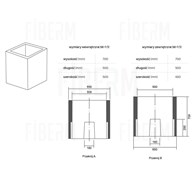 Cable Well SK-1 Class B125 Single-Piece with Frame and Full Cover