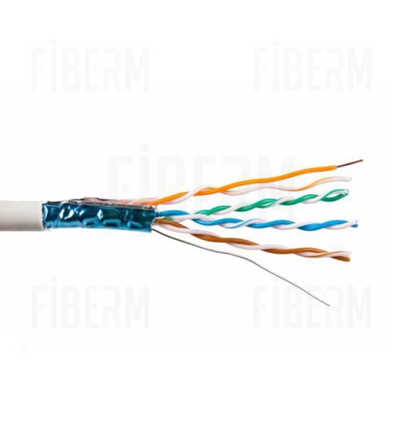 SYNAPTIC Kabel instalacyjny wewnętrzny ekranowany F/UTP CAT5E PVC pudełko 305metrów Eca