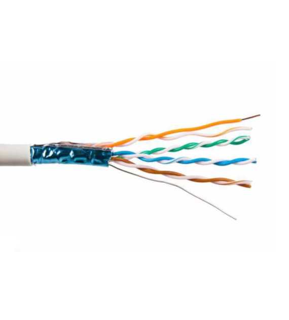 SYNAPTIC Kabel instalacyjny wewnętrzny ekranowany F/UTP CAT5E PVC pudełko 305metrów Eca