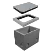 Cable Well SKR-1 Μονοκομμάτι Κατηγορίας D400 με Πλαίσιο και Πλήρη Κάλυψη