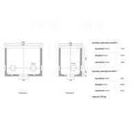 Cable Well SKR-1 Single-Piece Class D400 with Frame and Full Cover
