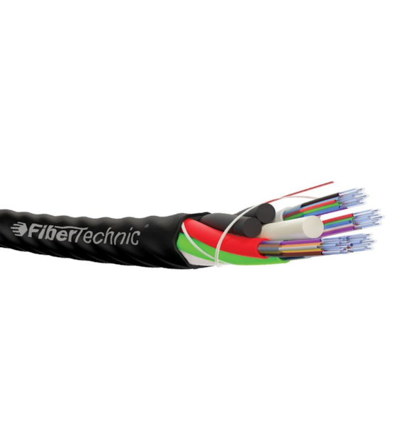 Fibertechnic Micro 48J 4Tx12F G.652D Corning 0,65kN