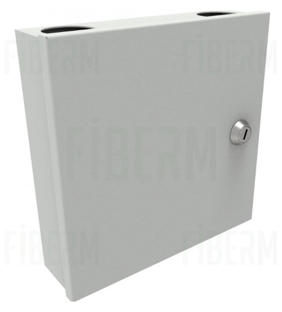 FIBERM Glasfaser-Wandschalter PD 20/20/5 mit 11 x SC Simplex Schaltfeld