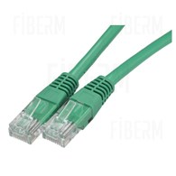 FIBERM CAT5E Patch Cord 2M Zeleni