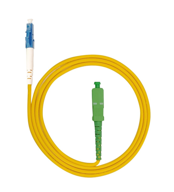 FIBERM Patchcord SC/APC-LC/UPC 2m Singolo Modo Simplex fibra G652D