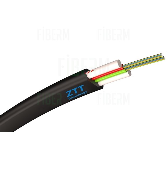 Cable de Fibra Óptica ZTT FLAT 24J doble tubo 2T12F