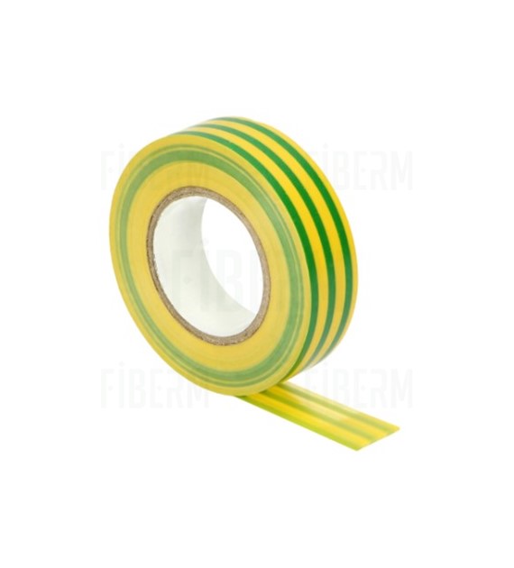 STALCO Izolační páska žluto-zelená 20m