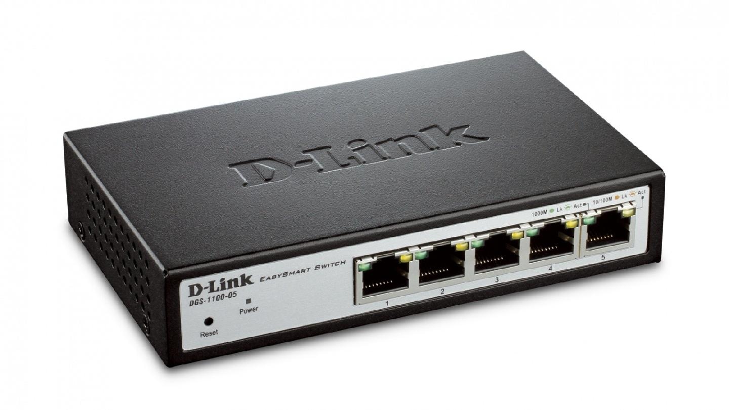 D-LINK DGS-1100-05/E Switch Smart 5 x 10/100/1000