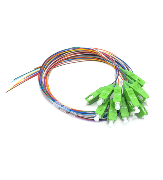 FIBERM Pigtail SC/APC 1,5m Single Mode G657A 12 kolorów