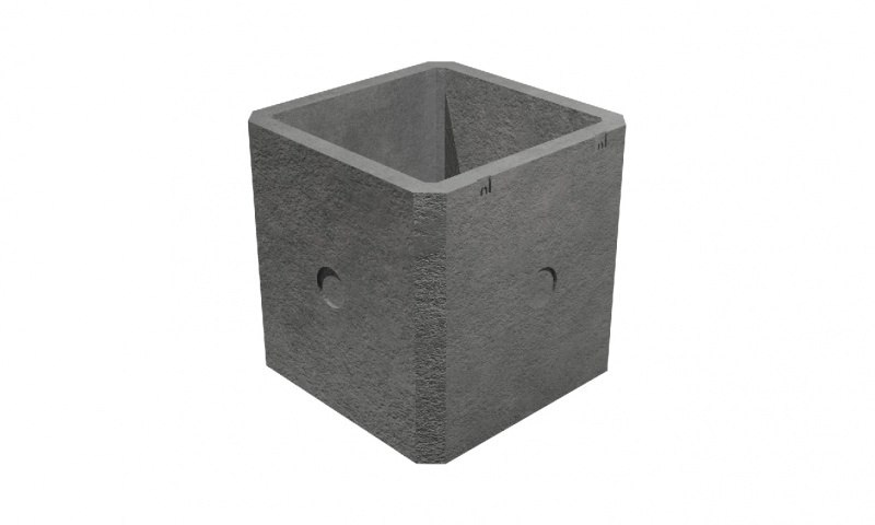 Studnia kablowa SKO-1 jednoelementowa/jednoczęściowa + rama + pokrywa