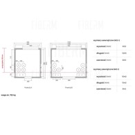 Καλώδιο Well SKO-2 μονοκομμάτιο/μονοκομμάτιο + πλαίσιο + πλήρες κάλυμμα