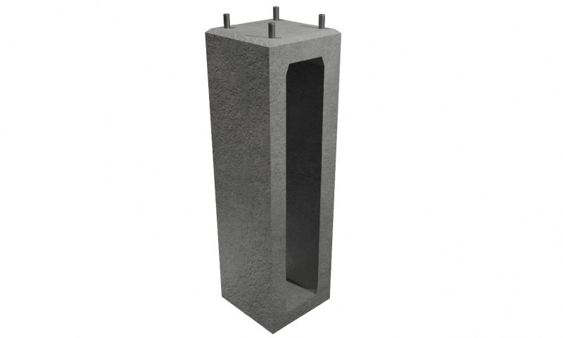 Fundament betonowy pod słup B80-B200