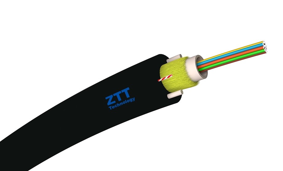ZTT Kabel światłodowy 4J ADSS 1kN, jednotubowy, średnica 5,2mm