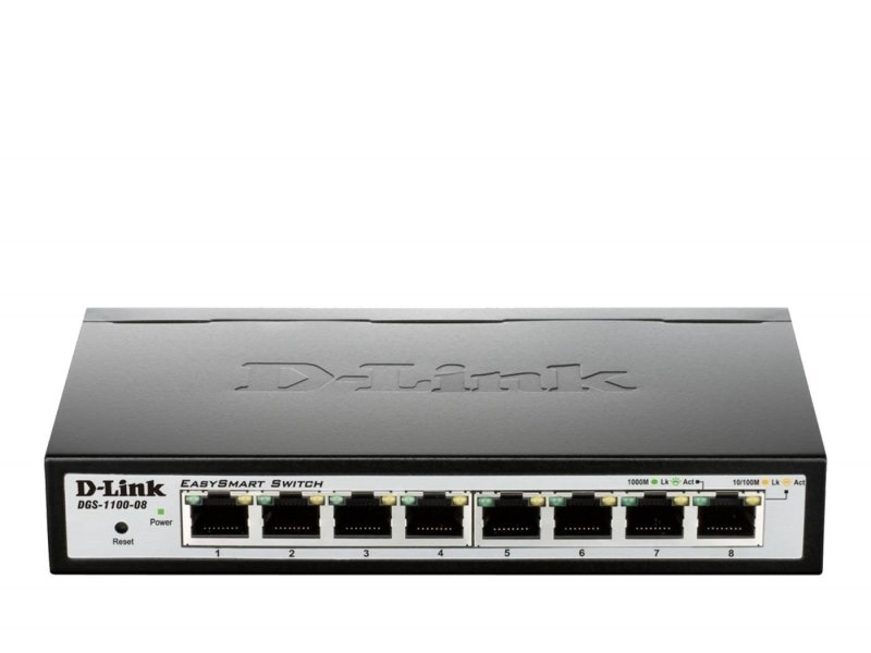 D-LINK DGS-1100-08/E Switch Smart 8 x 10/100/1000
