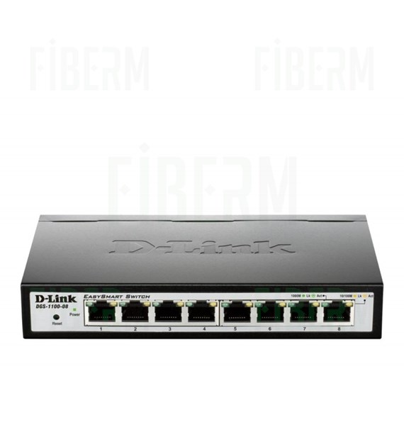 D-LINK DGS-1100-08/E - Smart Switch 8 x 10/100/1000